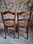 Rustic Antique French Dining Chairs with Woven Cane Seats in Beech, 1900, Set of 4 For Sale - Image 3 of 18
