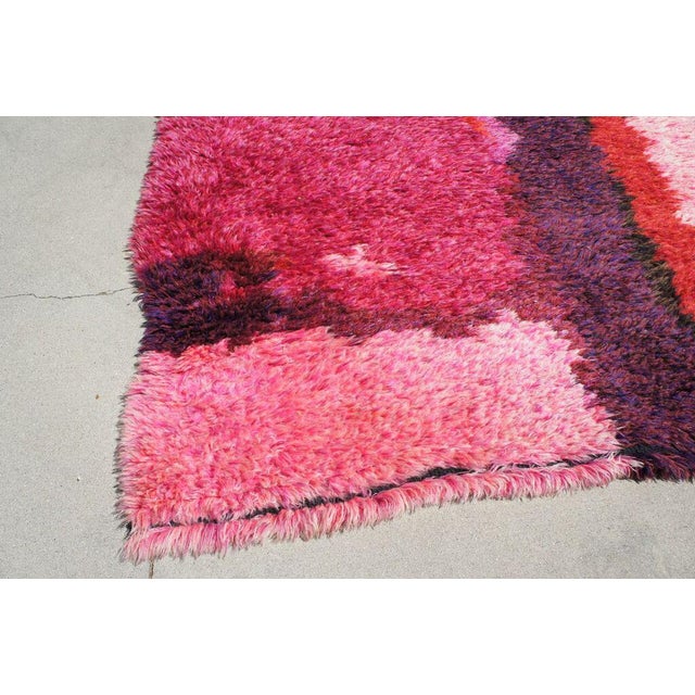 Vintage Rya Rug 6' x 11' Chairish