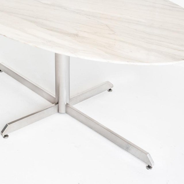 Dining Table attributed to Florence Knoll for Roche Bobois, 1960s For Sale - Image 11 of 14