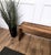 Vintage Rustic Minimal Italian Waterfall Wooden Bench, 1950s For Sale - Image 6 of 9