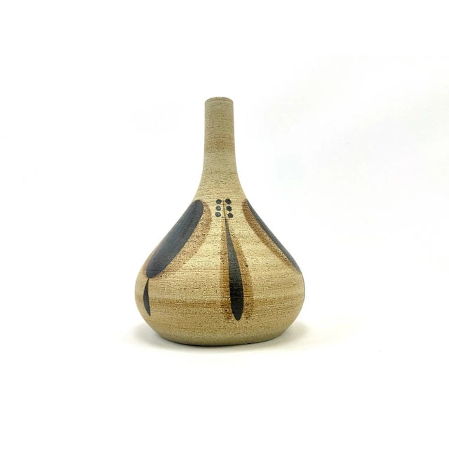 Mid-Century Modern Mid-Century Cermic Bottle by Klaus & Peter Müller for Sgrafo Keramik, 1975 For Sale - Image 3 of 11