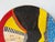 1980s Lois Barton Hand-Painted Figurative Modernist Art Ceramic Decorative Plate For Sale - Image 4 of 10