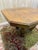 Wood Art Deco Dining Table in Oak For Sale - Image 7 of 8