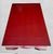 James Mont ​Vintage Large Ming Style Vermilion Red Chow Leg Chinoiserie Coffee Table For Sale - Image 4 of 12
