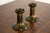 Heintz Art Metal Shop Heintz Arts & Crafts Sterling Silver on Bronze Candlesticks, Pair For Sale - Image 4 of 13