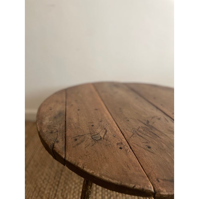Rustic Vintage Coffee Table in Oak For Sale - Image 3 of 13