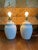 Vintage 1980’s Textured Plaster Table Lamps - a Pair For Sale - Image 9 of 10