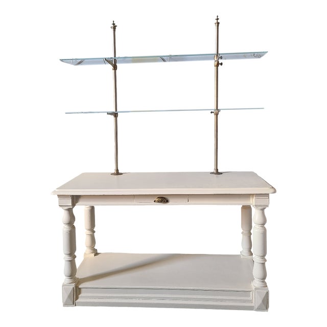 Elm Display Stand, 1900s For Sale