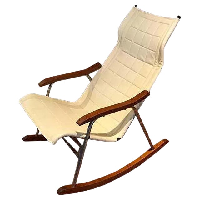 Mid-Century Japanese Rocking Chair by Takeshi Nii For Sale