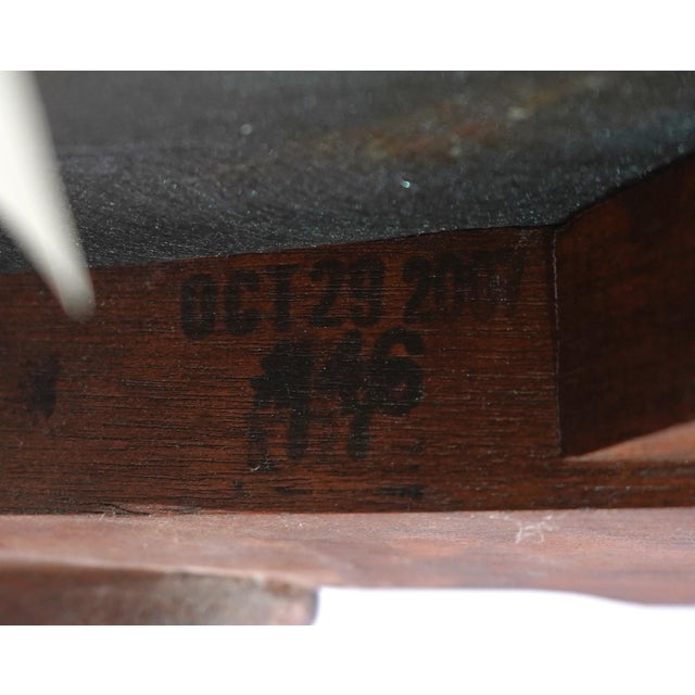 Set of 8 Stickley Colonial Williamsburg Mahogany Dining Room Chairs For Sale - Image 16 of 18