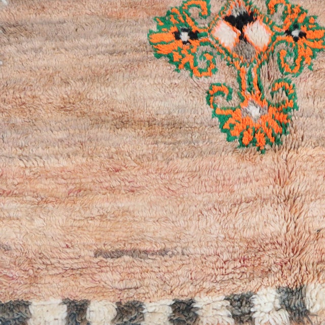 Moroccan Vintage Rug - 5'10" X 9'4" Ft For Sale In Cleveland - Image 6 of 9