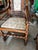 1970s English Style Carved Wooden Barley Twist Accent Chair For Sale - Image 4 of 10