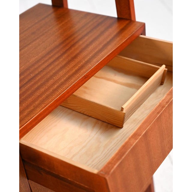Scandinavian Mahogany Bookcase with Storage, 1960s For Sale - Image 10 of 13