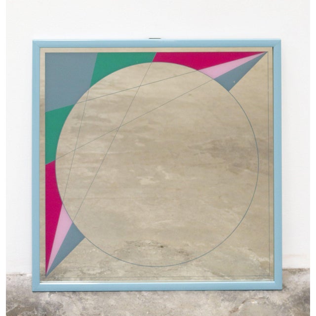 Morphos Wall Mirror by Carmi for Acerbis International, 1980s For Sale - Image 6 of 8
