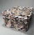 Paper Vintage Coastal Rosette Encrusted Shell Lidded Decorative Organization Accessory Box For Sale - Image 7 of 12