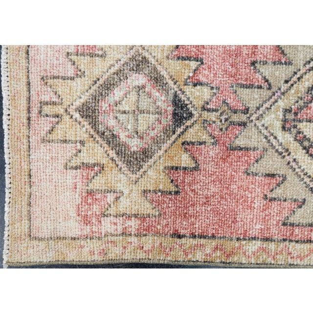 Turkish Mini Rug Oriental Hand Knotted Vintage Rug 1'8" x 3'2" #16890 Explore a curated collection of hallway runners,...