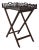Baker Mahogany Chippendale Style Butlers Tray Table For Sale