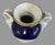 Haas & Cajzek Cobalt Blue Vase Large Czech Porcelain Swan Urn Vintage 14.5" Tall For Sale - Image 4 of 10