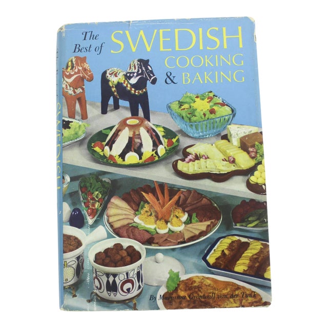 1966 the Best of Swedish Cooking & Baking Hard Cover Cookbook For Sale