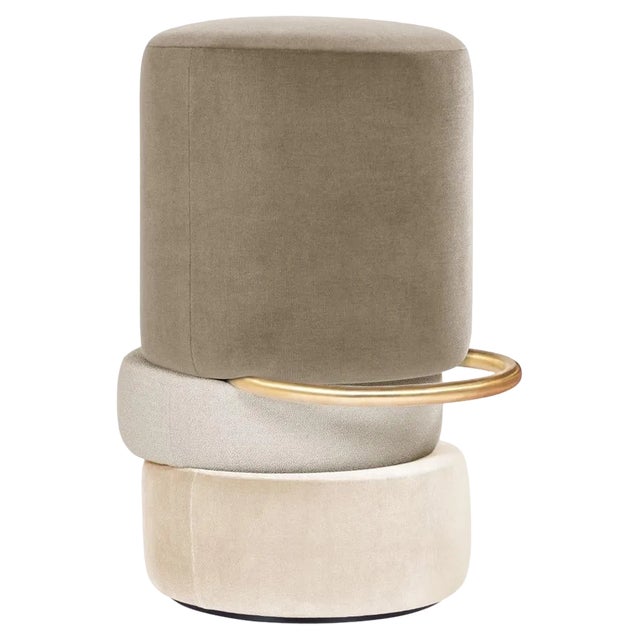 Lipstick Bar Stool by Royal Stranger For Sale