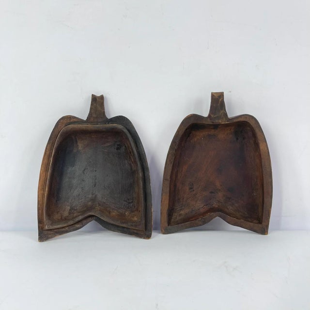 Early 20th Century Early 20th Century Kuba Butterfly Lung-Shaped Box MATTER COLLECTION For Sale - Image 5 of 8