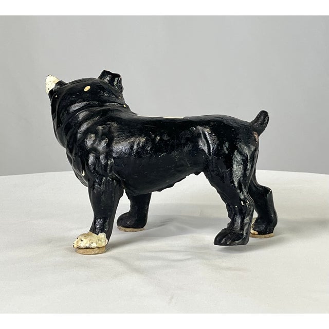 Hubley Manufacturing Company Mid 20th Century Bulldog Doorstop For Sale - Image 4 of 10