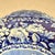 Blue Stubbs & Kent Georgian Cobalt Transferware ‘ Fruits and Flowers’ Platter, Circa 1830 For Sale - Image 8 of 16