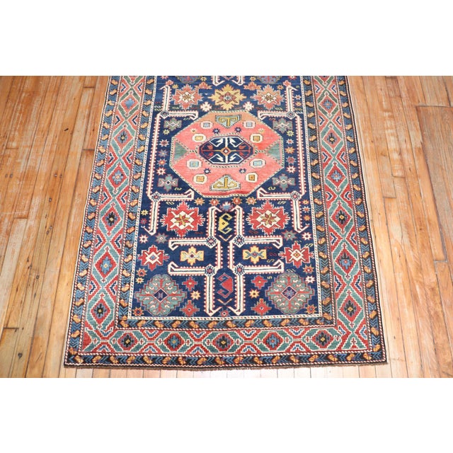 Early 20th Century Caucasian Shirvan Runner