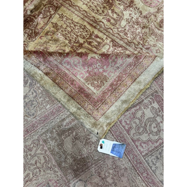 20th Century Sivas Carpet Ottoman Turkish Court Style Rug 19'7" X 13'2" For Sale - Image 10 of 10