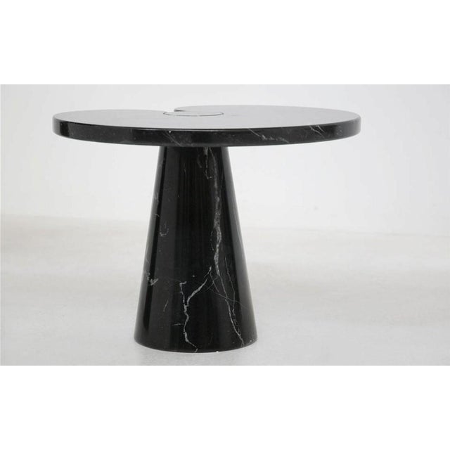 Black Black Marble Eros Coffee Tables by Angelo Mangiarotti for Skipper, 1980s, Set of 2 For Sale - Image 8 of 10