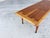 1960s Mid-Century Modern Lane "Acclaim" Walnut and Oak Surfboard Coffee Table For Sale - Image 10 of 10