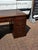 Brown Edwardian Oak Twin Pedestal Desk For Sale - Image 8 of 11