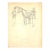 Original 1944 Pencil Drawing From Hi, Guy! The Cinderella Horse by Paul Brown 11 For Sale