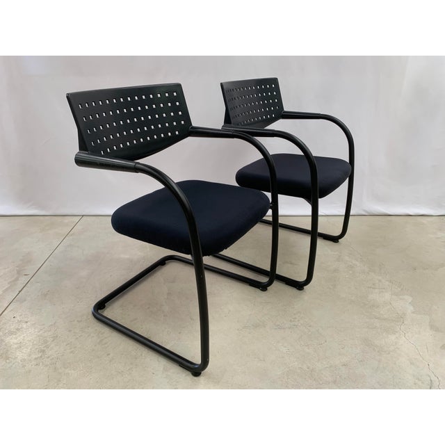 Visavis Chairs by Mario Bellini for Vitra, 1990s, Set of 2 For Sale - Image 11 of 11