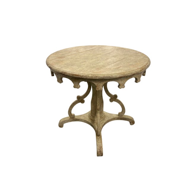 Art Nouveau Rose Tarlow Attributed Nantucket Side Table For Sale - Image 3 of 15