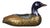 Egyptian Duck With Ceramic, Brass and Enamel Bowl, 1970s For Sale - Image 12 of 12