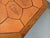 Octagonal Oak Coffee Table from Barrois with Vallauris Ceramic Herbarium Top, 1960s For Sale - Image 9 of 17