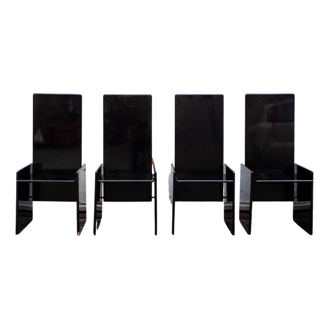 Kazuki Chairs by Kazuhide Takahama for Simon Gavina, 1970s, Set of 4 For Sale
