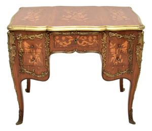 Vintage French Louis XVI Style Knee Hole Desk, 1930s