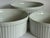 Pillivuyt et Cie 1990s Set of 3 French Pillivuyt Deep Pleated Porcelain Soufflé Dishes For Sale - Image 4 of 12