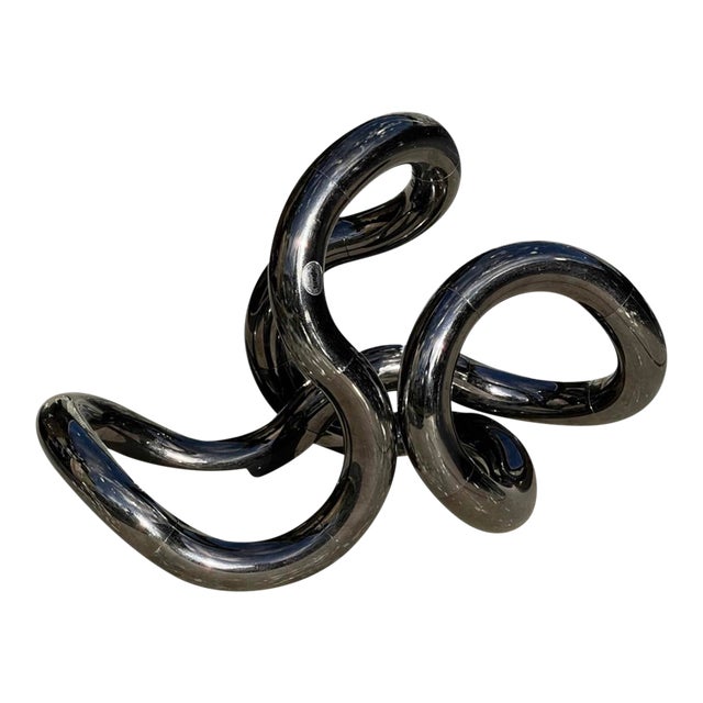 1982 "Tangle" Original Richard X Zawitz Chrome Sculpture Chairish