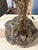 Metal Late 20th Century Iron Bird Lamp on a Base For Sale - Image 7 of 8