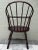 Antique American Oval Saddle Seat Sack Back Windsor Arm Chair For Sale In Orlando - Image 6 of 12