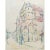 1950s 1959 After Alfred Sisley "The Church at Moret", American Classical Lithograph For Sale - Image 5 of 6