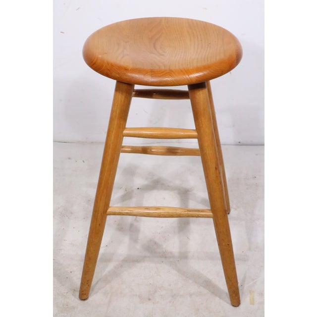 Well crafted solid wood counter stool, in excellent, original, clean and ready to use condition, free of damage or...