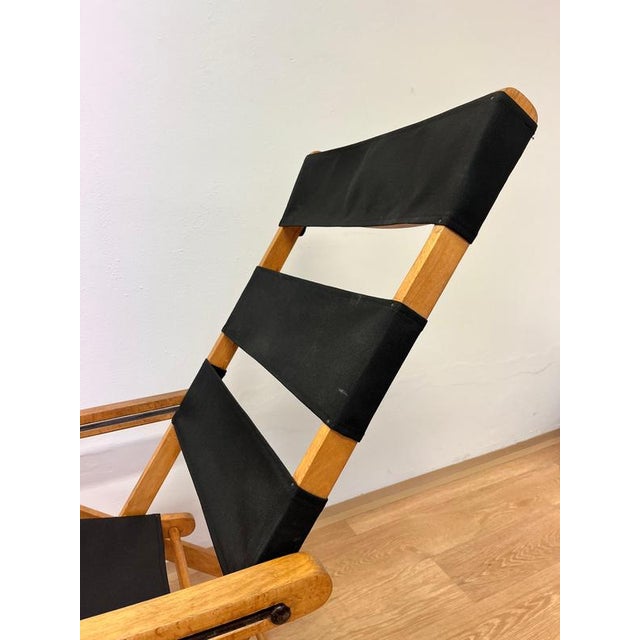Thonet G80 Deck Chair by Hans Luckhardt, 1930s For Sale - Image 4 of 14