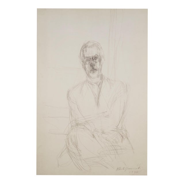 Alberto Giacometti, Portrait of Diego, 1963, Paper For Sale - Image 7 of 7