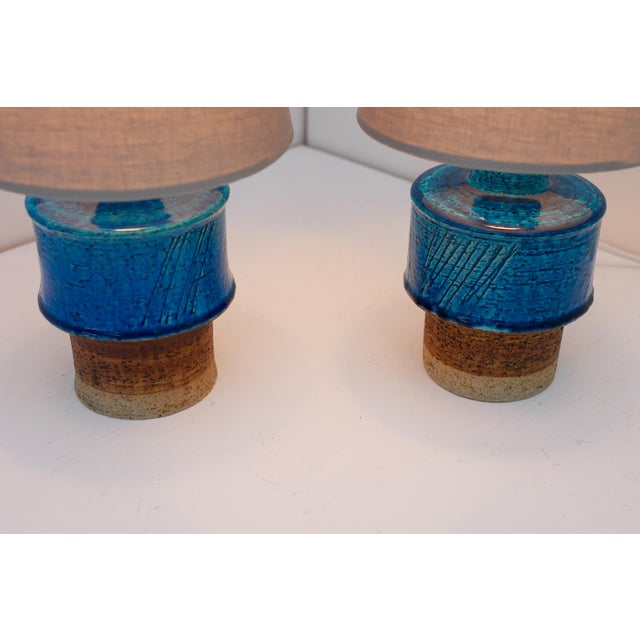 Mid-Century Modern Table Lamps by Inger Persson for Rörstrand, 1960s, Set of 2 For Sale - Image 14 of 17