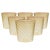 Celerie Kemble Celerie Kemble Glassware for Chairish Twisty Cups in Olive with Rose Pink Rim - Set of 6 For Sale - Image 4 of 4