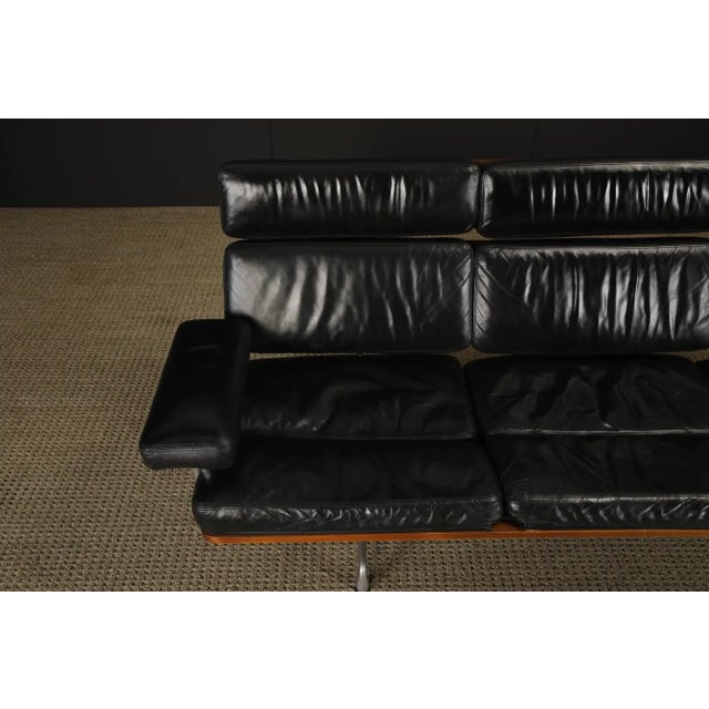 Eames Three-Seat Sofa by Ray and Charles Eames for Herman Miller, Signed For Sale - Image 17 of 18